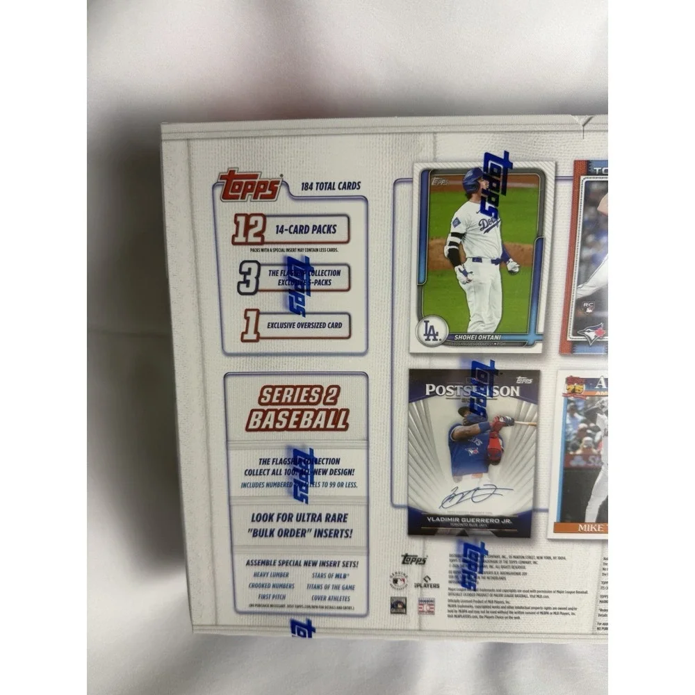 2026 TOPPS SERIES 2 Flagship Collection Super Box (184 cards) MLB Baseball NEW
